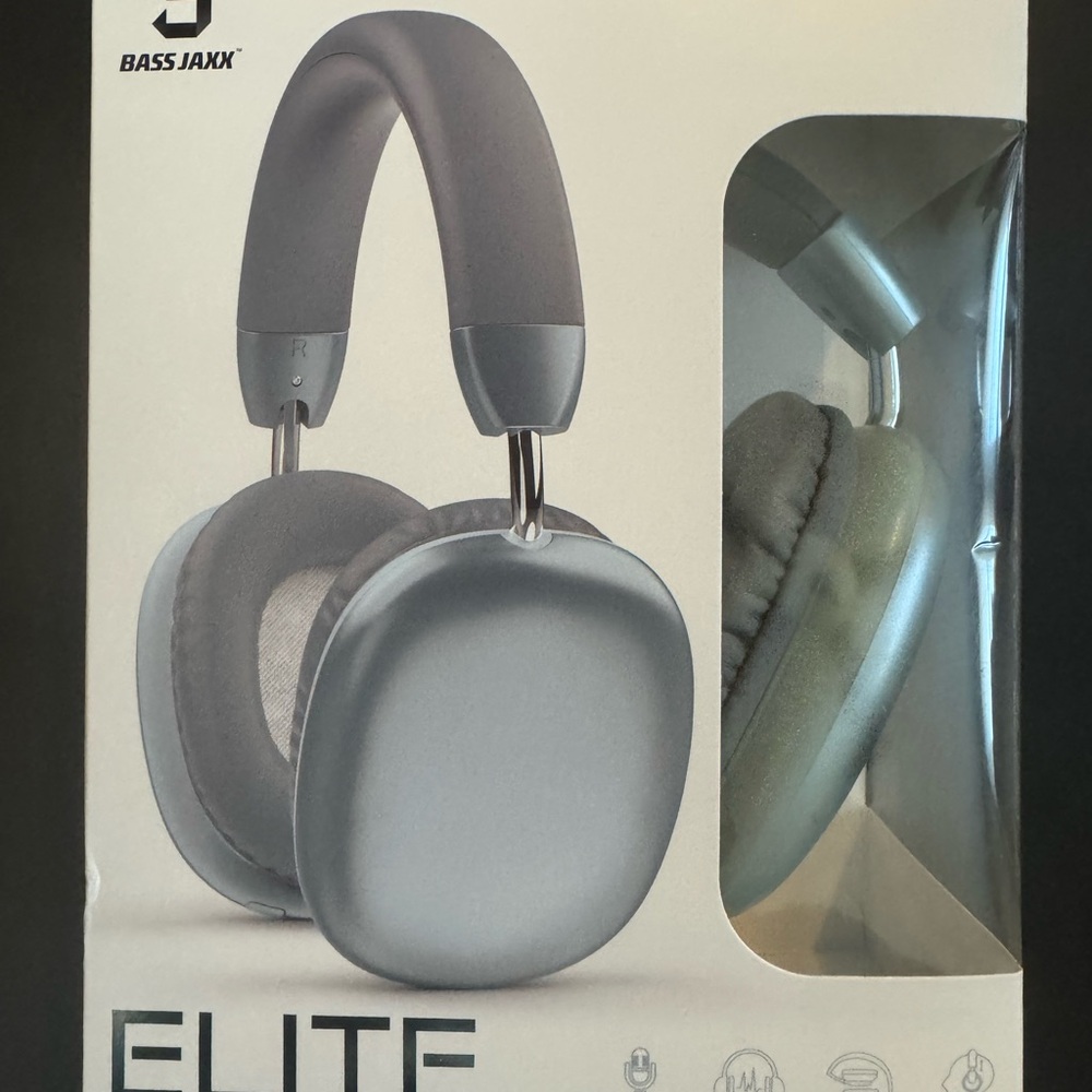 ELITE (wireless) HEADPHONES BLUETOOTH BASS JAXX High quality sound. (NWT)